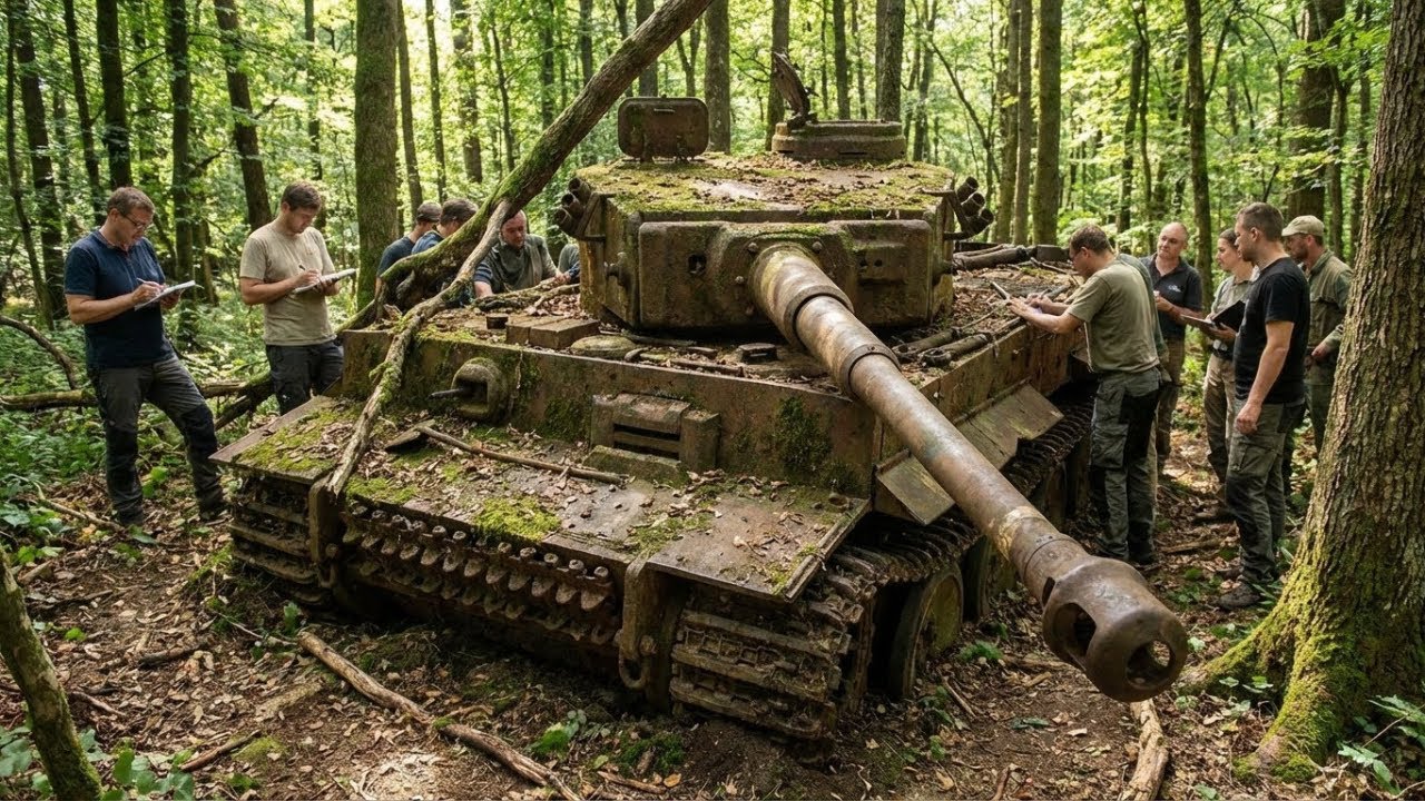 Restoring a 1944 Tiger Tank Found in the Woods after 80 Years | WW2