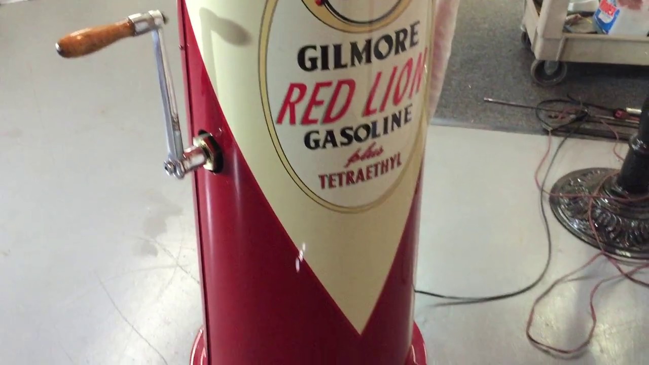 Gilmore gas pump for sale.
