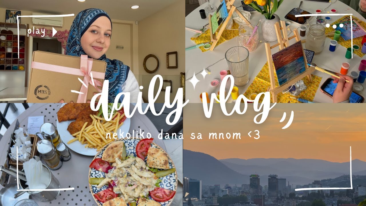VLOG: Kozmetika koju koristim, update o terapiji i anksioznosti, opuštena nedjelja u Sarajevu