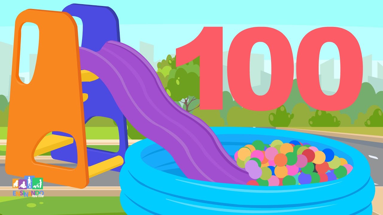 Aprendendo os números de 1 a 100 - Educação infantil