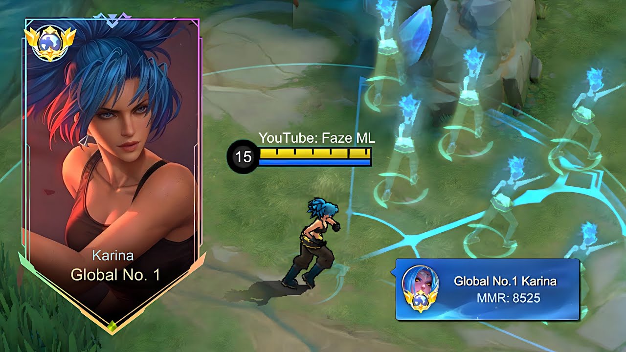 GLOBAL KARINA SECRET TRICK ( karina best build 2024 )