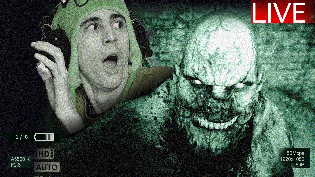 🔴 LIVE - OUTLAST + Whistleblower DLC (Full Gameplay 100% Completo)