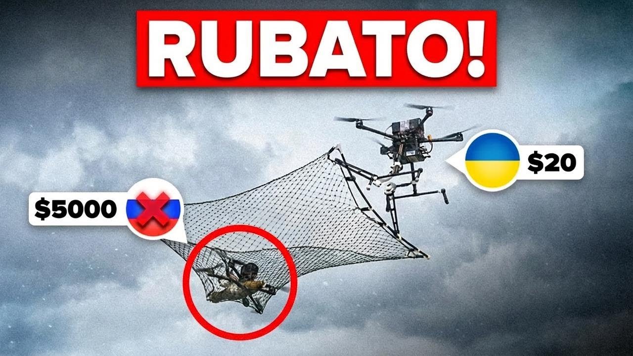 Ingegnere ucraino scopre un modo geniale per rubare tutti i droni russi