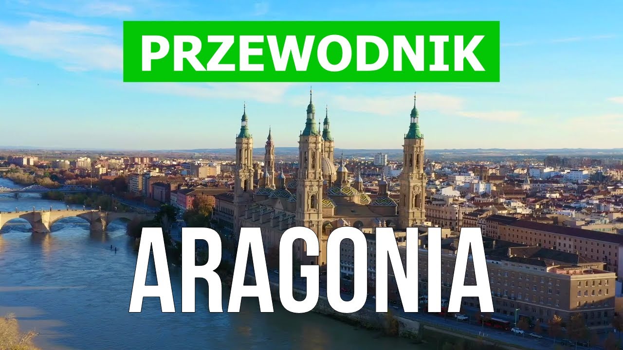 Aragonia, Hiszpania | Miasto Saragossa, Huesca, Teruel | Dron wideo 4k | Aragon co zobaczyć