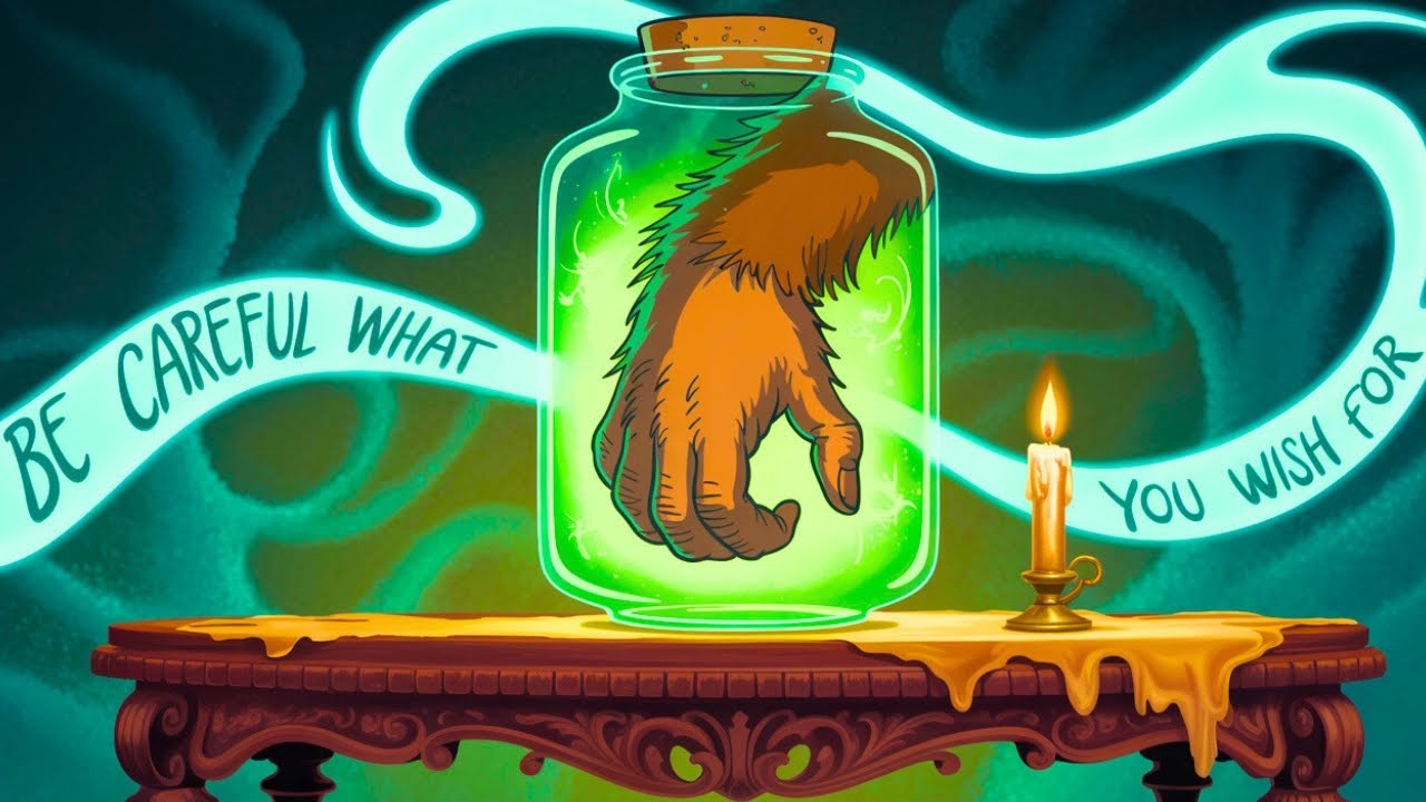 The Monkey’s Paw: A Cozy Spooky Tale For Sleep With Rain & Thunder