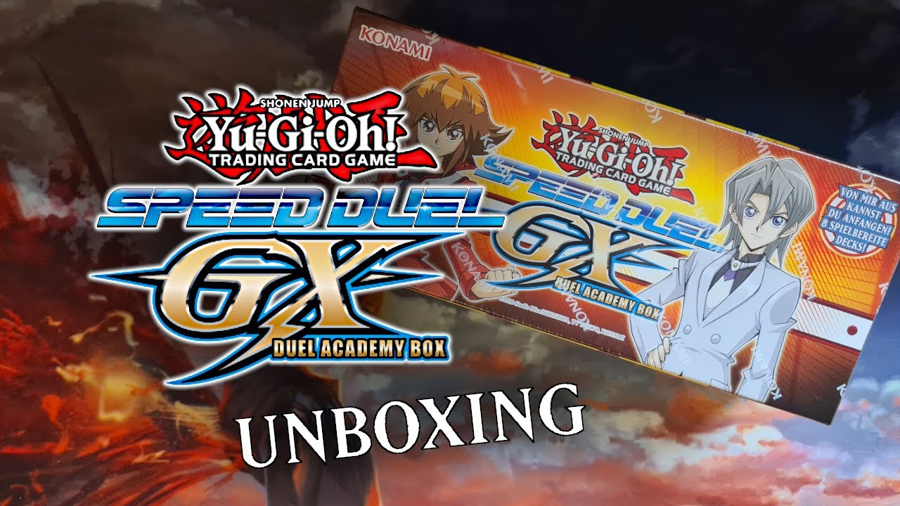 Yu-Gi-Oh! Speed Duel GX: Duel Academy Box | Unboxing - This is nostalgic!