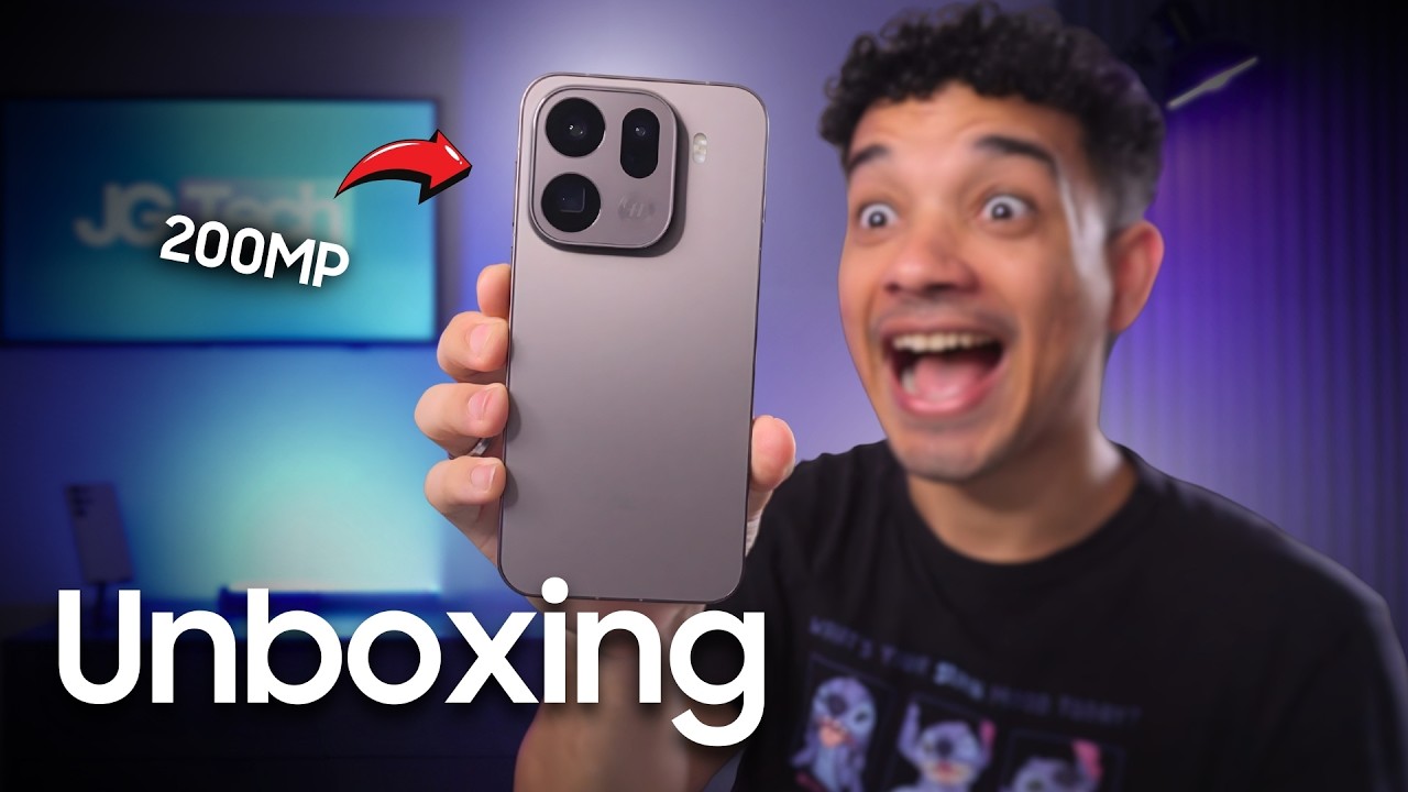 OPPO Find X9 Pro | Sim MELHOR que o S26 Ultra - Unboxing e Primeiras Impressões