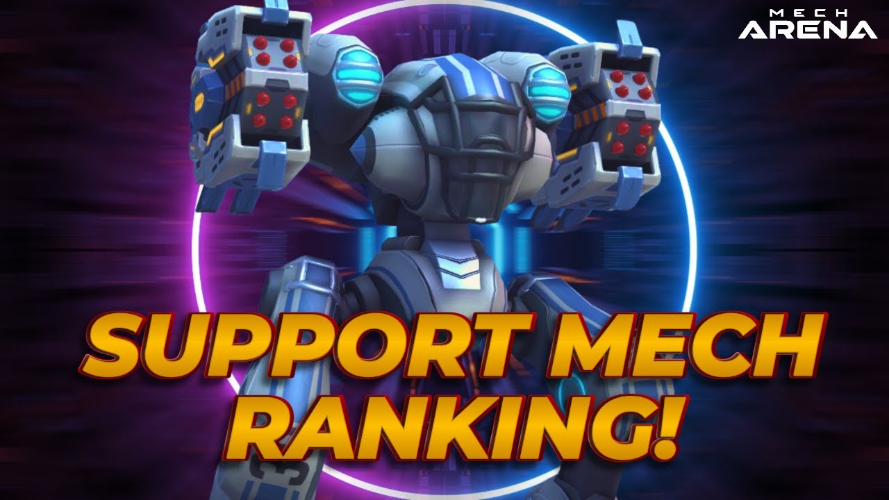 Ranking Every Support Mech in Mech Arena (From Worst to Best) | Mech Arena |