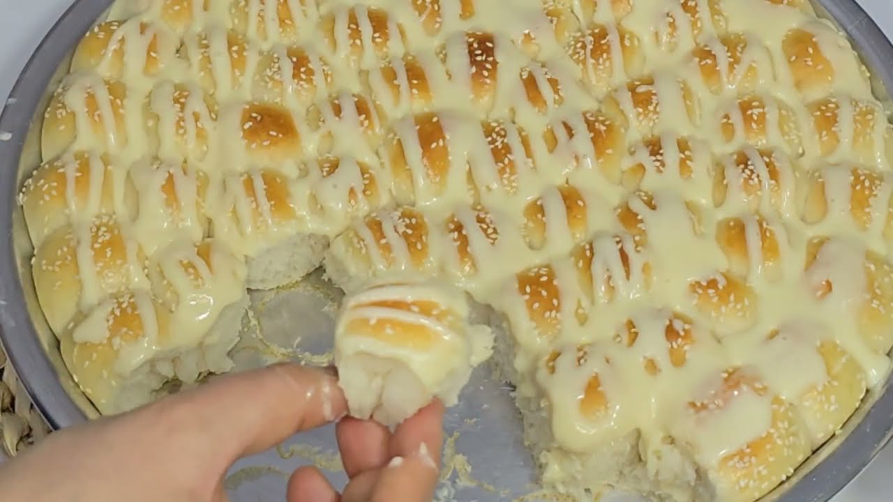 خلية النحل القطنية الهشة 🐝 أسهل وألذ وصفة ناجحة 100% | Soft & Fluffy Honeycomb Bread Recipe