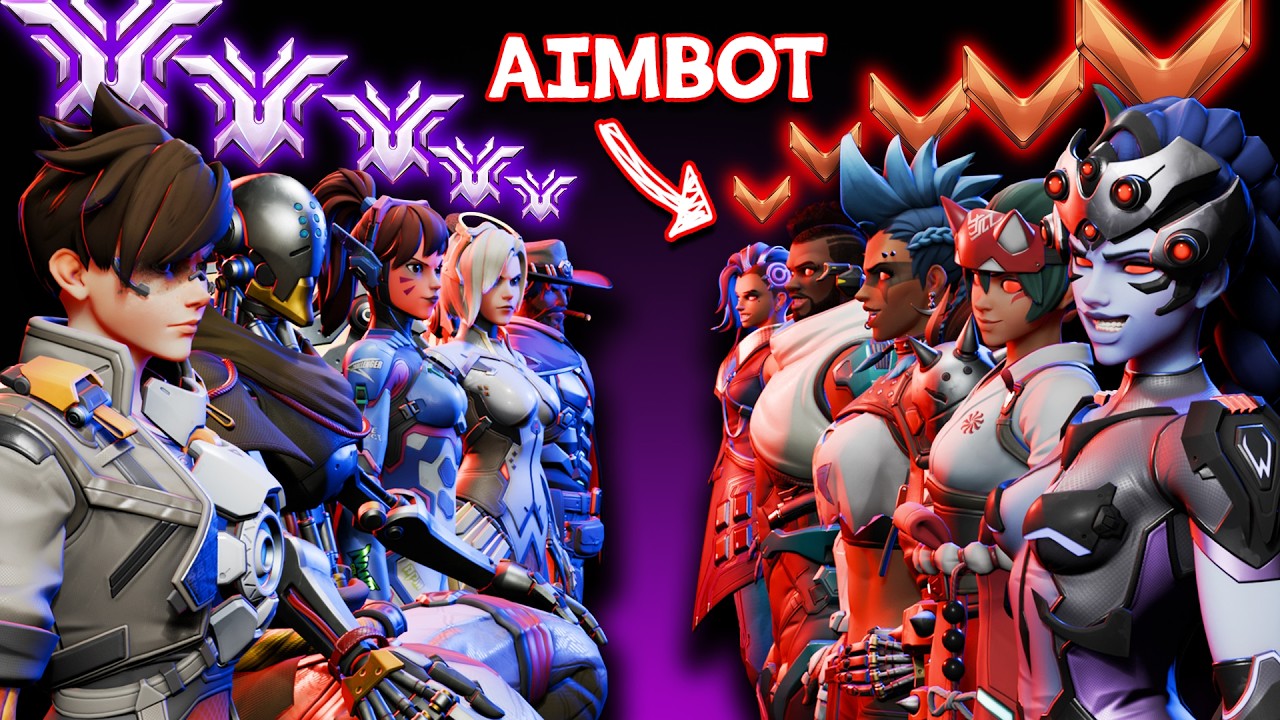 5 Champions vs 5 Aimbotting Bronze Players