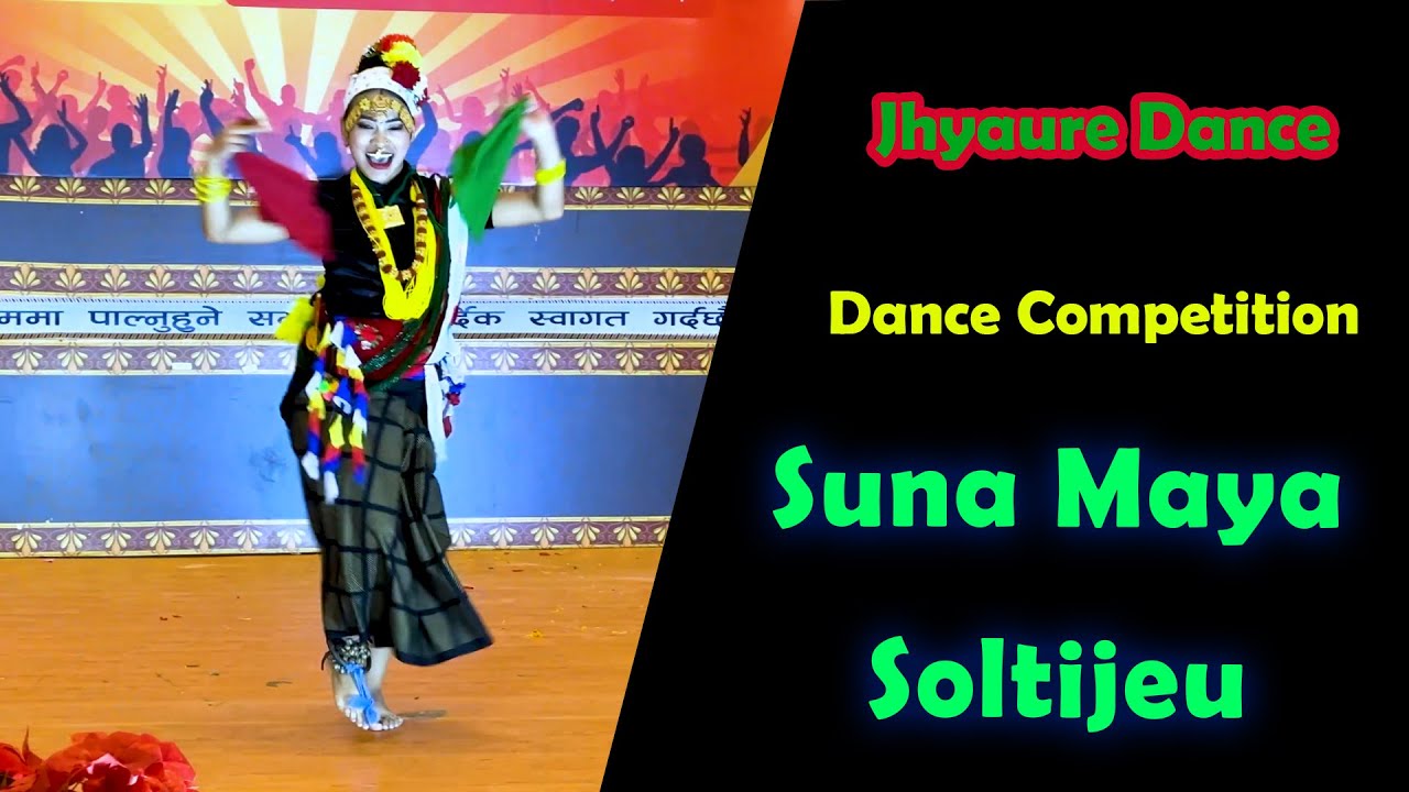 Suna Maya Soltijeu Nepali Cultural Jhyaure Dance at Dance Competition in Pokhara #shotrs