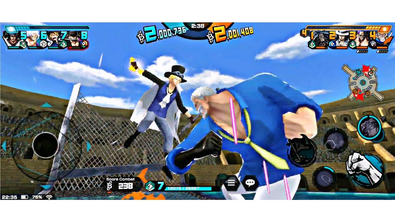 【ONEPIECE BOUNTY RUSH】#19 ​SABO ENTEI TROP PUISSANT !? (Ligue)