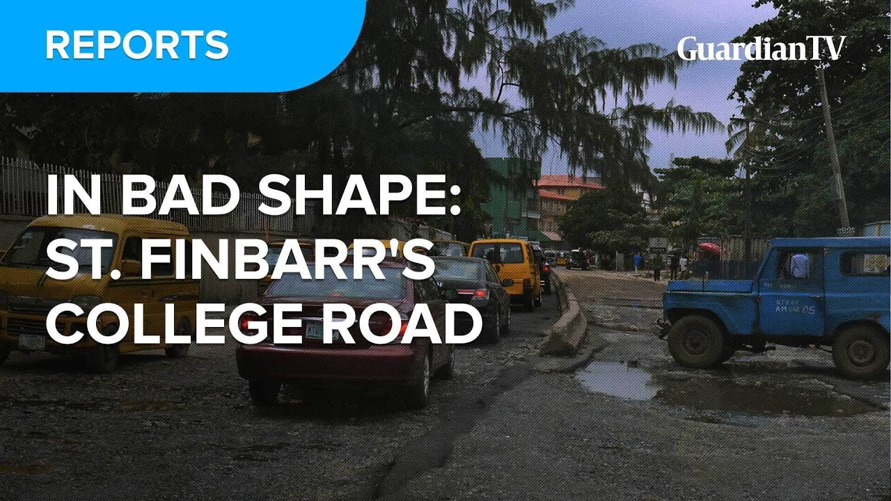 In Bad Shape: St. Finbarr's College road