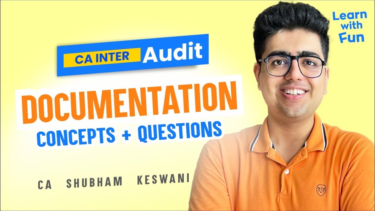 SA 230 Audit Documentation Revision | CA Inter Audit | CA Shubham Keswani (AIR 8)