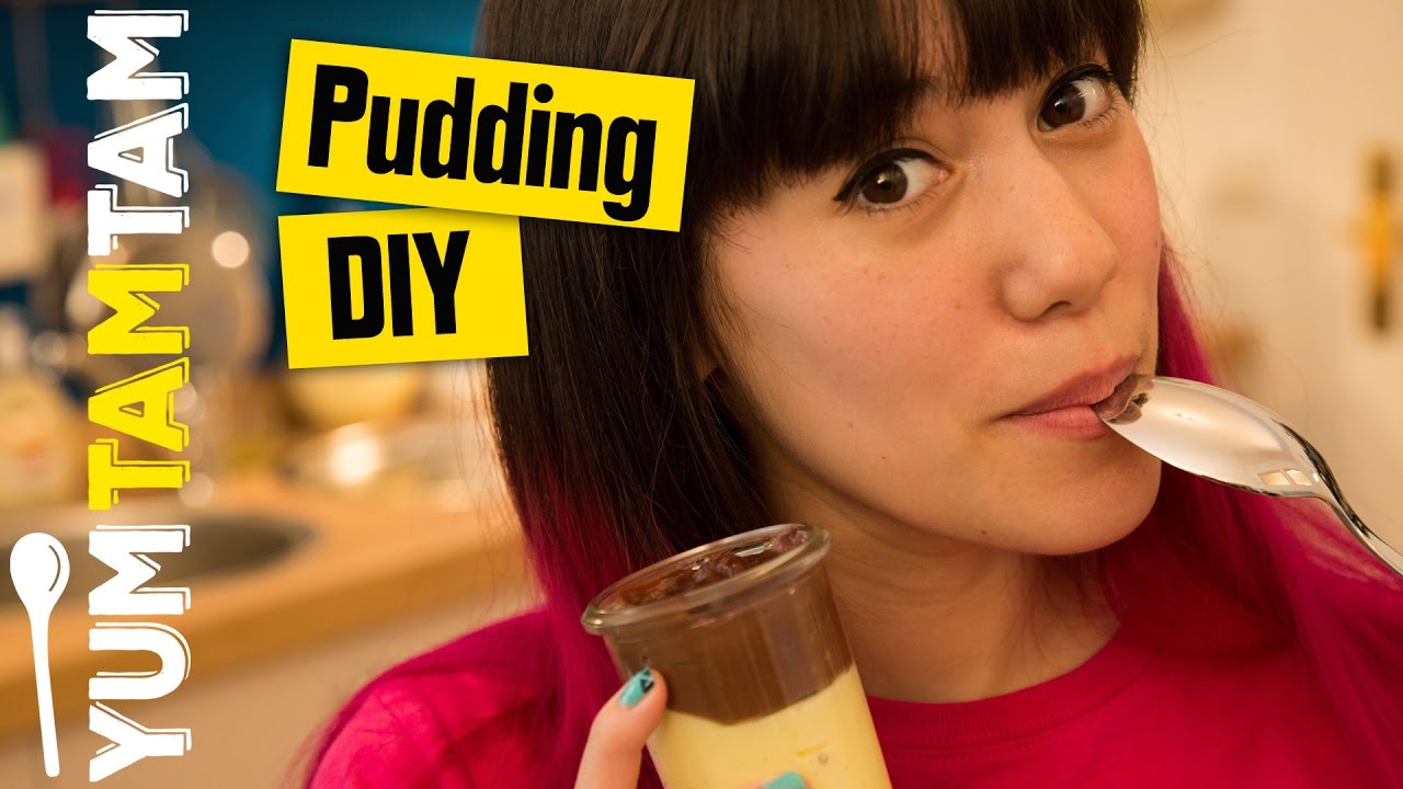 Pudding selber machen // Schoko & Vanille // #yumtamtam