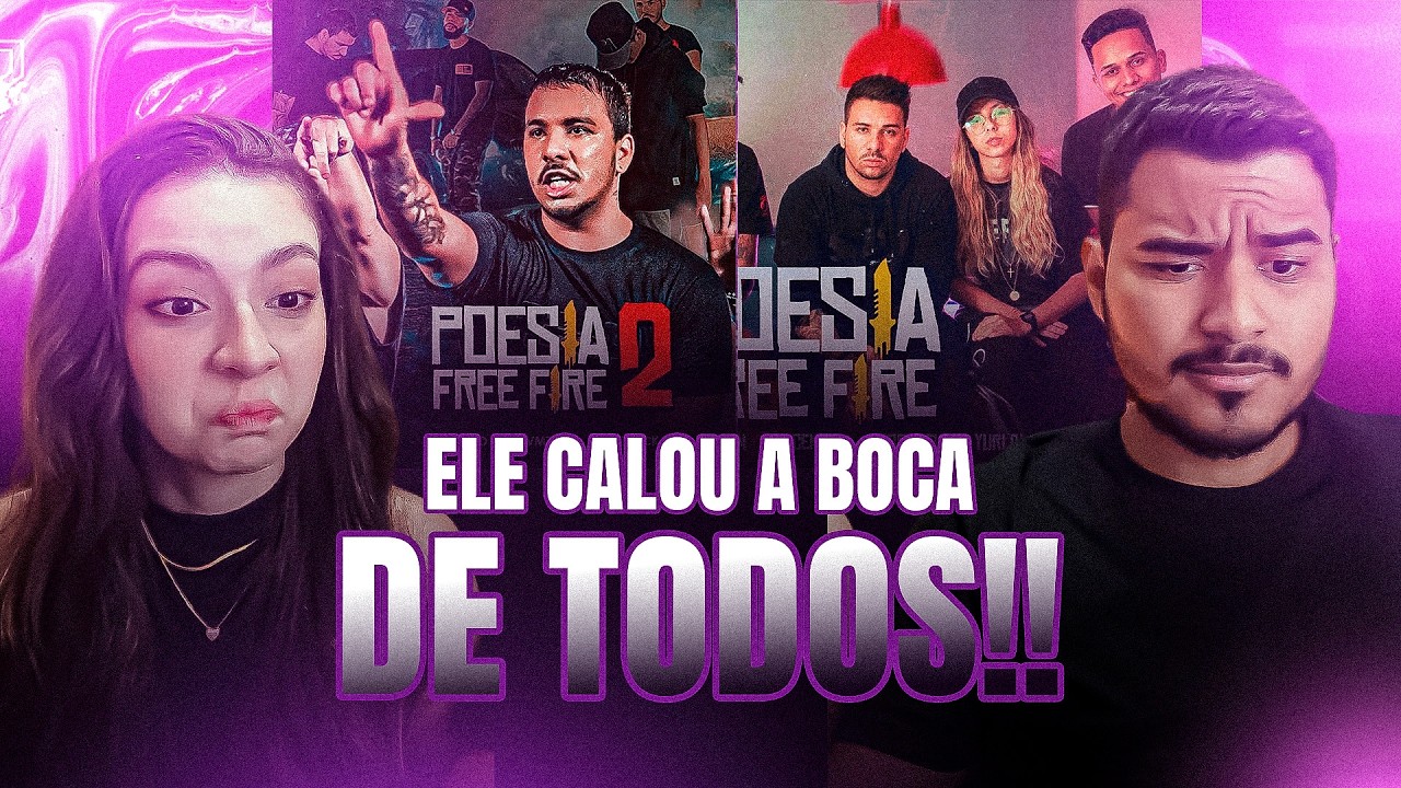 2 EM 1: Poesia Free Fire #1 - Tu tá Maruco & Poesia Free Fire #2 l ATE OS MESTRES VÃO CAIR