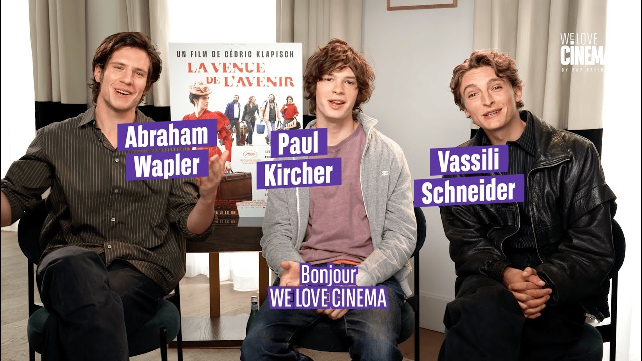 Interview de l'équipe du film La venue de l'avenir de Cédric Klapisch