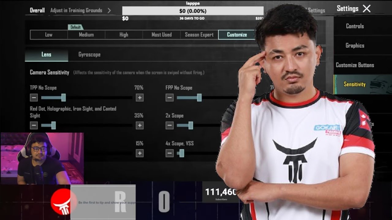 RuLz | OG IGL FROM NEPAL | UPDATE 3.8 | 5 FINGER SENSITIVITY | 2025 | BGMI/PUBG