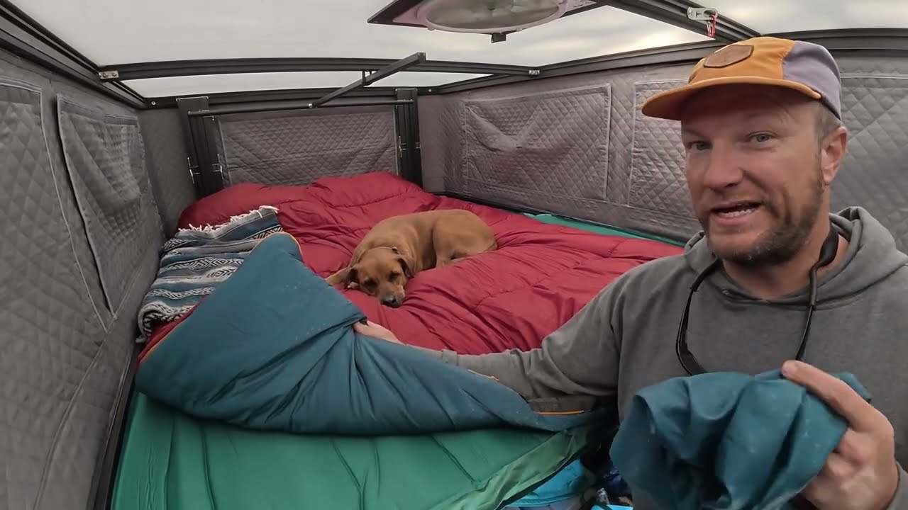 Hest Versus Exped Camp Mattress - The most comfortable sleep away from home in our Tune M1 Camper!