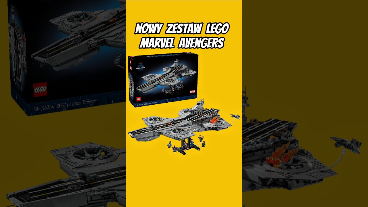 LEGO zapowiedziało ogromny zestaw Marvel Avengers