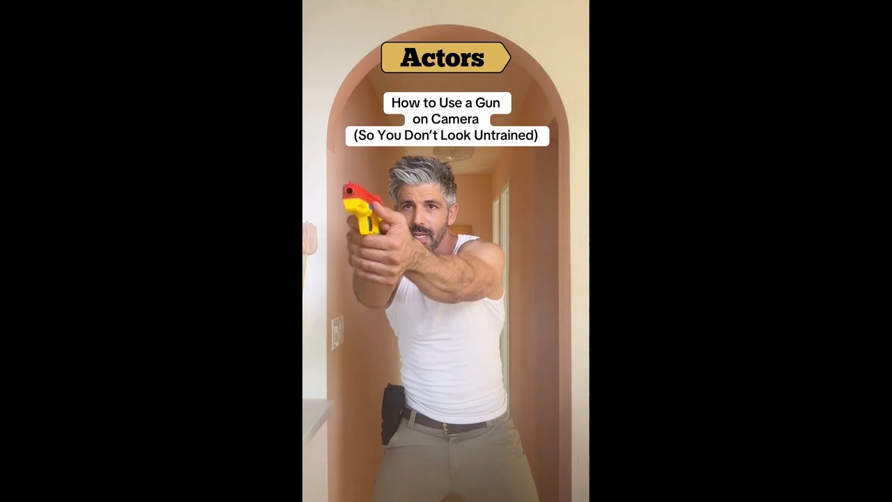Actors: How to Use a Gun on Camera (So You Don’t Look Untrained)