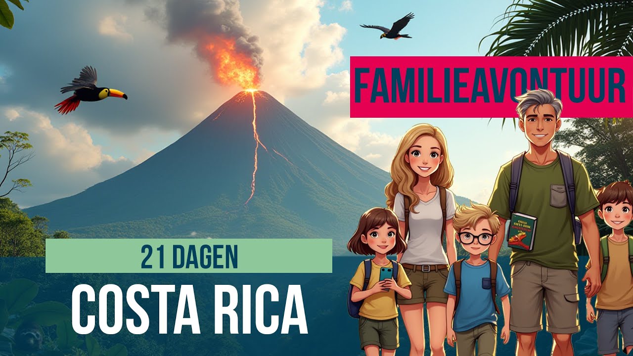 Familieavontuur in Costa Rica: Reizen in een dierentuin zonder hekken!