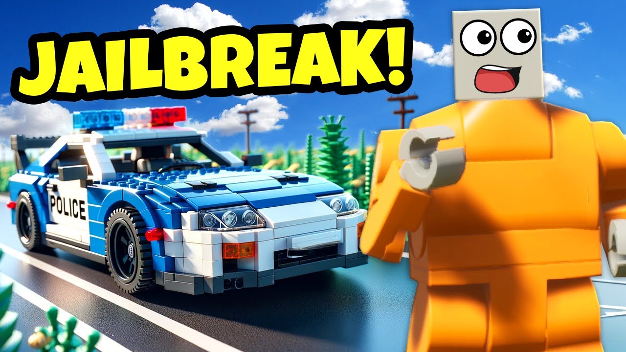 Fugitive Hunt POLICE CHASE in Lego City! (Brick Rigs Multiplayer)
