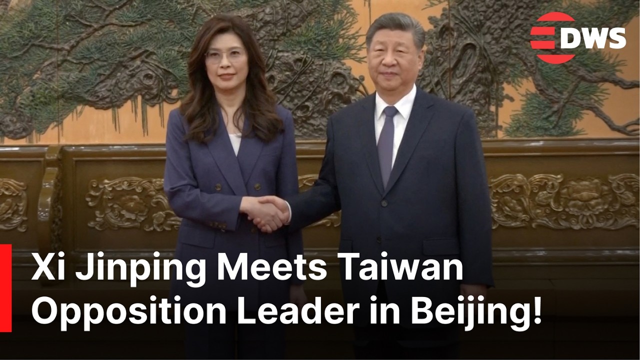 BREAKING NEWS: Xi Jinping Meets Taiwan Opposition Leader Cheng Li-wun in Beijing | AC1Z