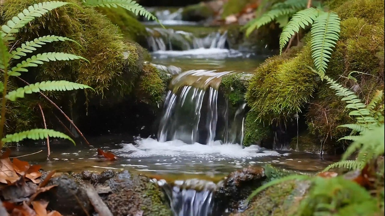 Soothing Heaven-Like River Sounds From Paradise Relaxing the Soul and Supporting Peaceful Sleep