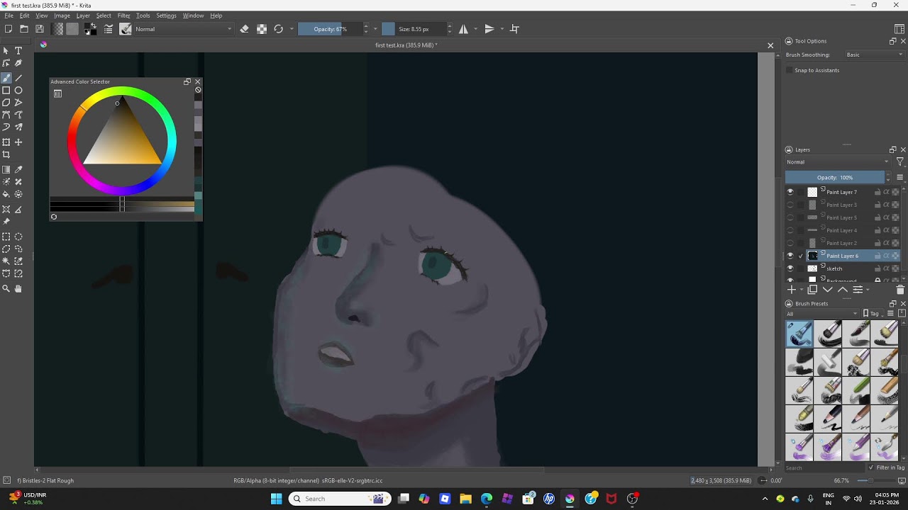 Follow me as I try drawing with a mouse for the first time!