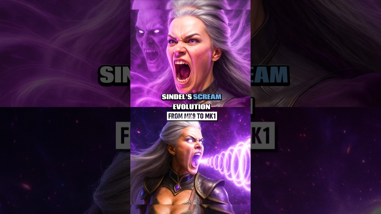 Sindel's Scream in Mk9 , MkX , Mk11 and Mk1 khaos Reigns 