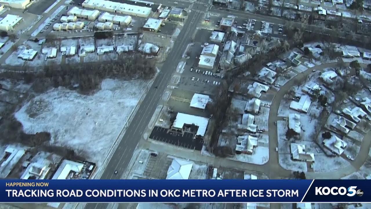 Tracking road conditions in OKC metro