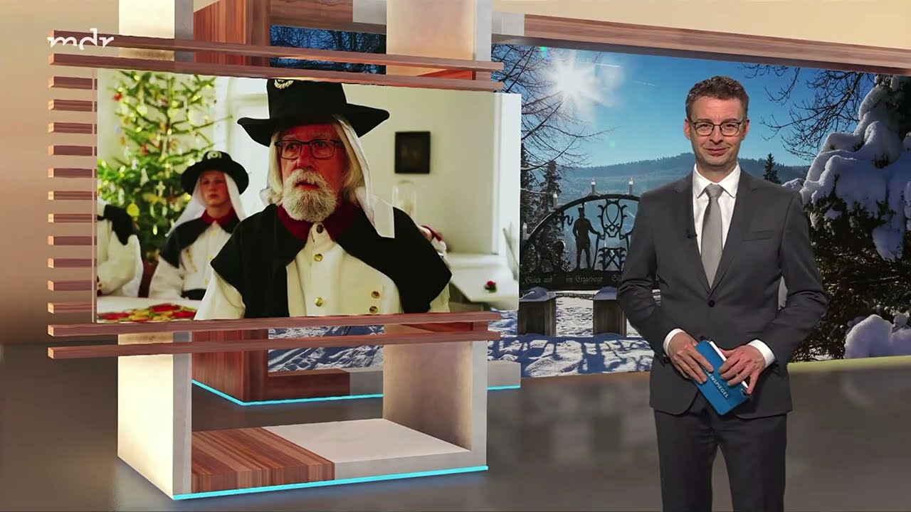 MDR Sachsenspiegel vom 23.12.2025 über Amerikaner Terry Fairhurst und die Antonshütte