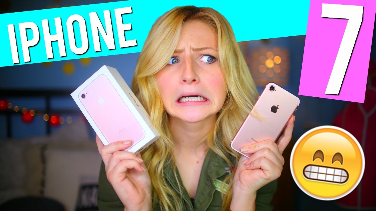 WHAT'S ON MY iPHONE 7 + UNBOXING | Kalista Elaine