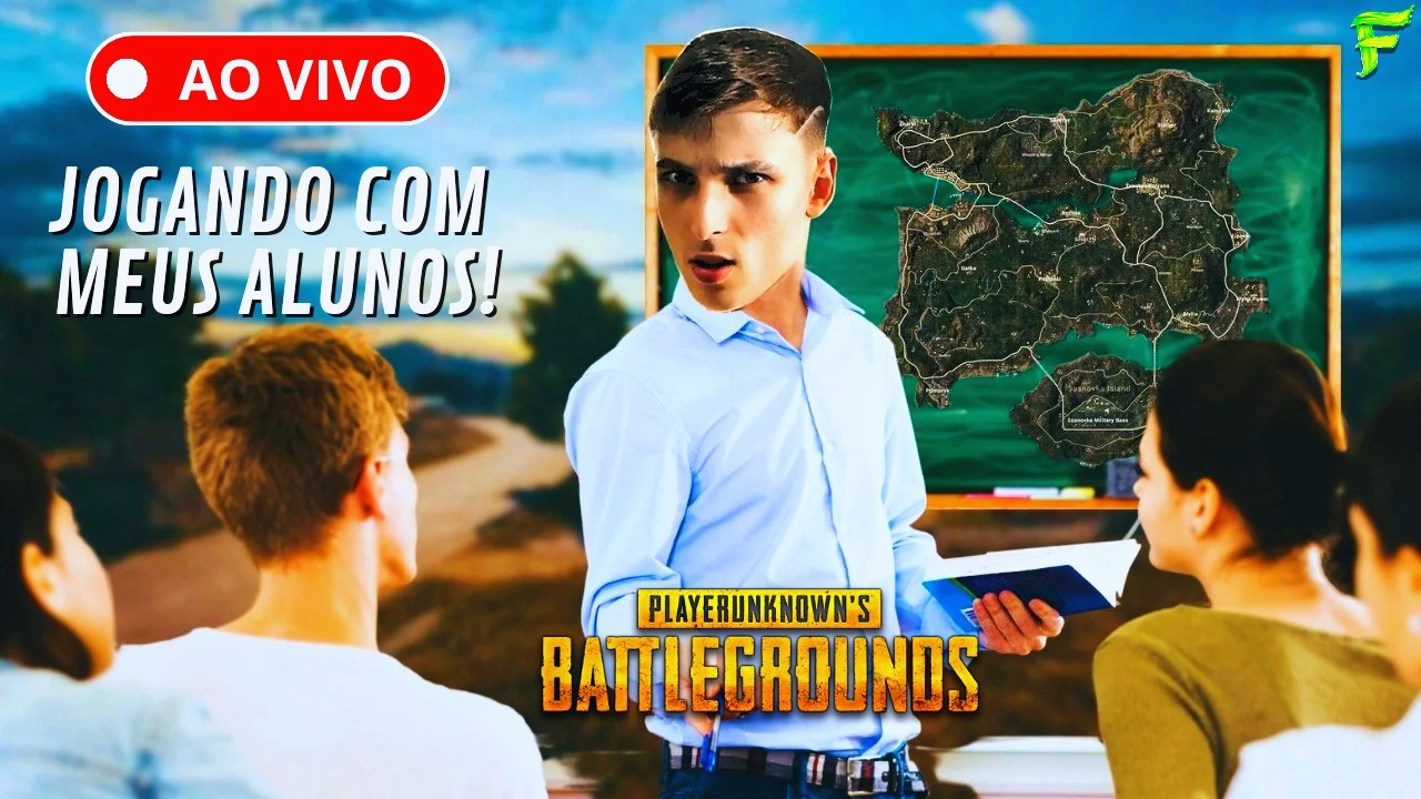 🟢 AO VIVO JOGANDO COM MEUS ALUNOS DO PUBG! - Quer ter uma aula particular comigo? Digite 👉🏻 !aulas 🔥