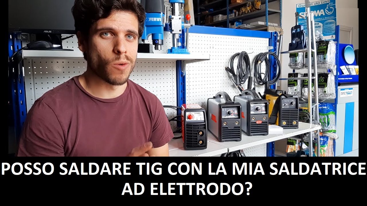 Come capire se la saldatrice ad elettrodo Stick MMA può saldare anche TIG