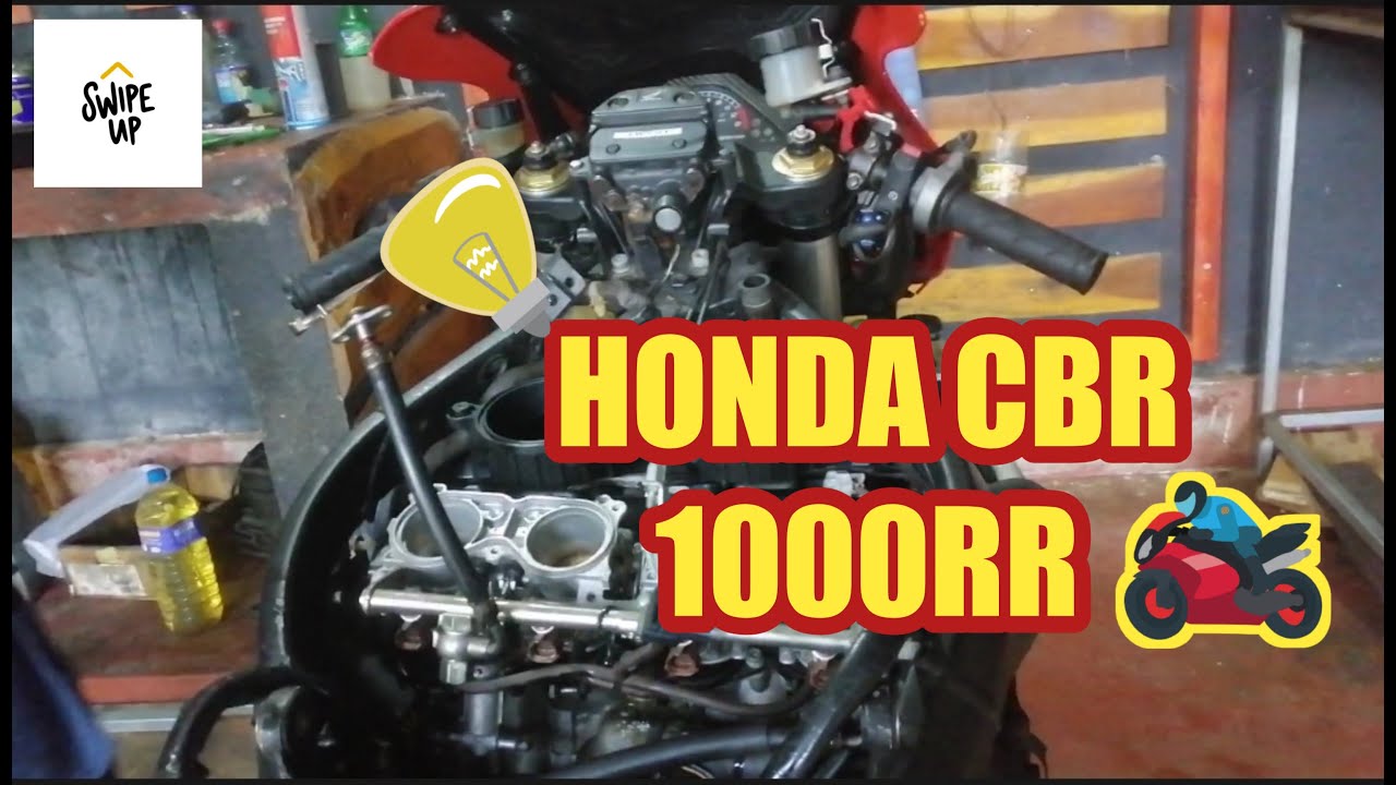 CBR 1000RR - Petrol pump & Carburetor Cleaning | Swipe Up