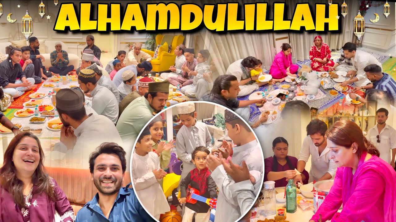 Ghar Pe Badi Iftaar Alhamdulillah 🤲 | Important Information | Ramadan Vlog