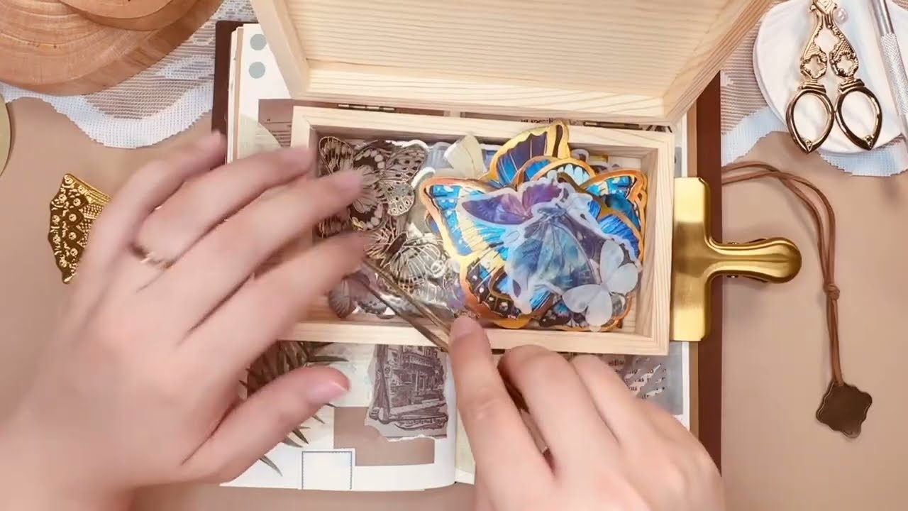 (ASMR)감성 + 빈티지 = 감티지 다꾸 #scrapbooking #vintagejournal