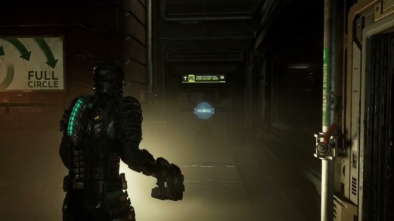 Isaac gets scared from the noises - Dead Space Remake