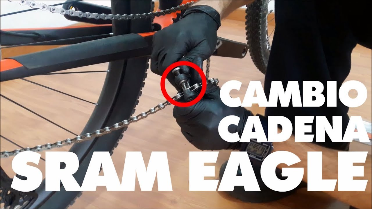 Cómo cambiar la cadena de un Sram Eagle