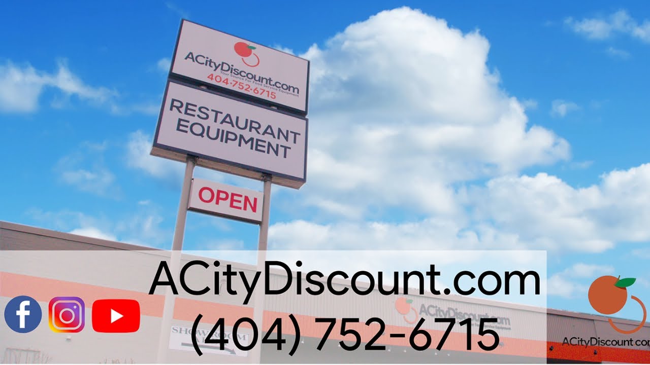 ACityDiscount is a national leader in foodservice equipment