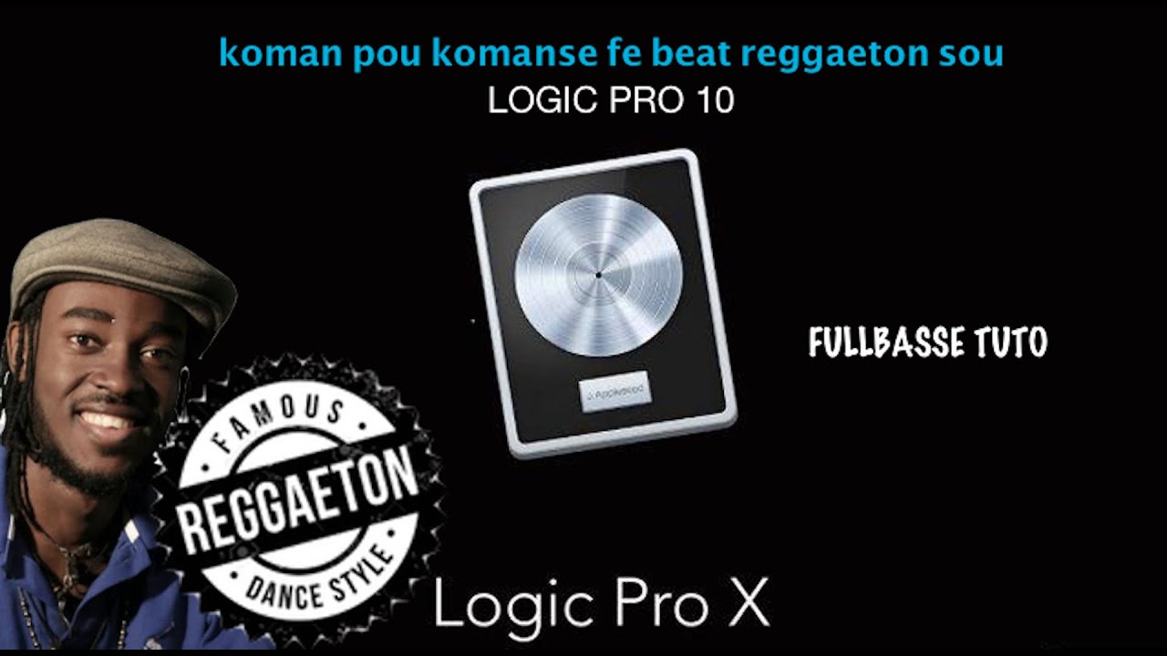 men koman pou komanse fe beat sou LOGIC PRO X 2020 (beat reggaeton)... part 1