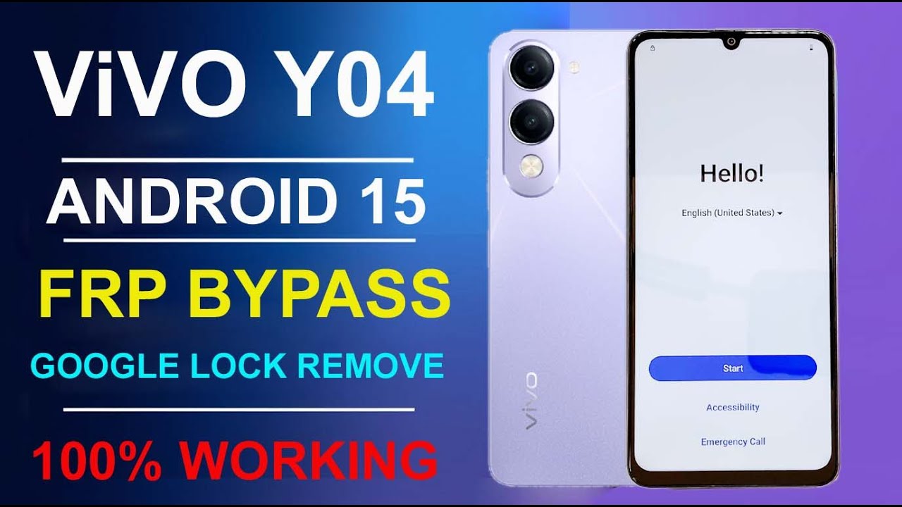Vivo Y04 Android 15 Google Account Remove 2026 | Vivo Y04 FRP Lock Fix 2026 | FRP Lock on Vivo Y04 |