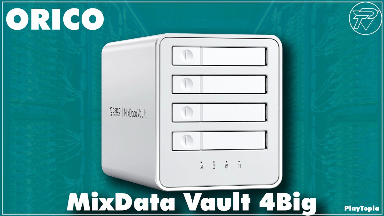 Распаковка и обзор ORICO MixData Vault 4Big 8848U4