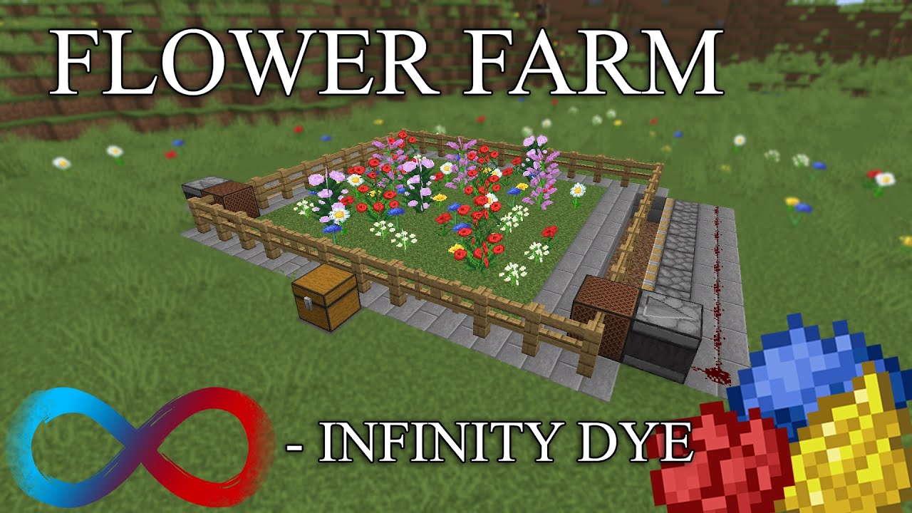 How to make a Flower Farm in Minecraft 1.16