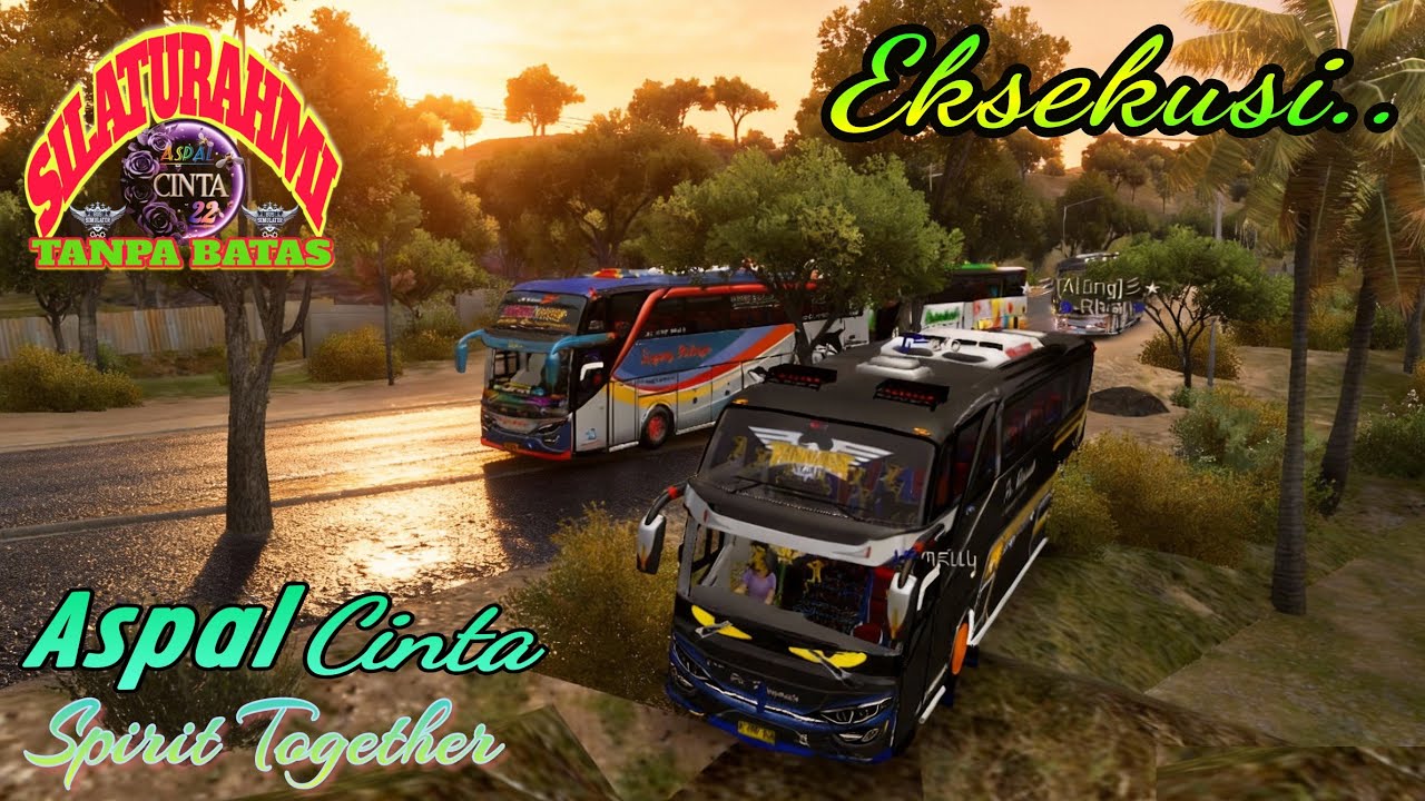 SAATNYA EKSEKUSI #bussimulatorindonesia #eurotrucksimulator2 #konvoy #fyp #fungame 