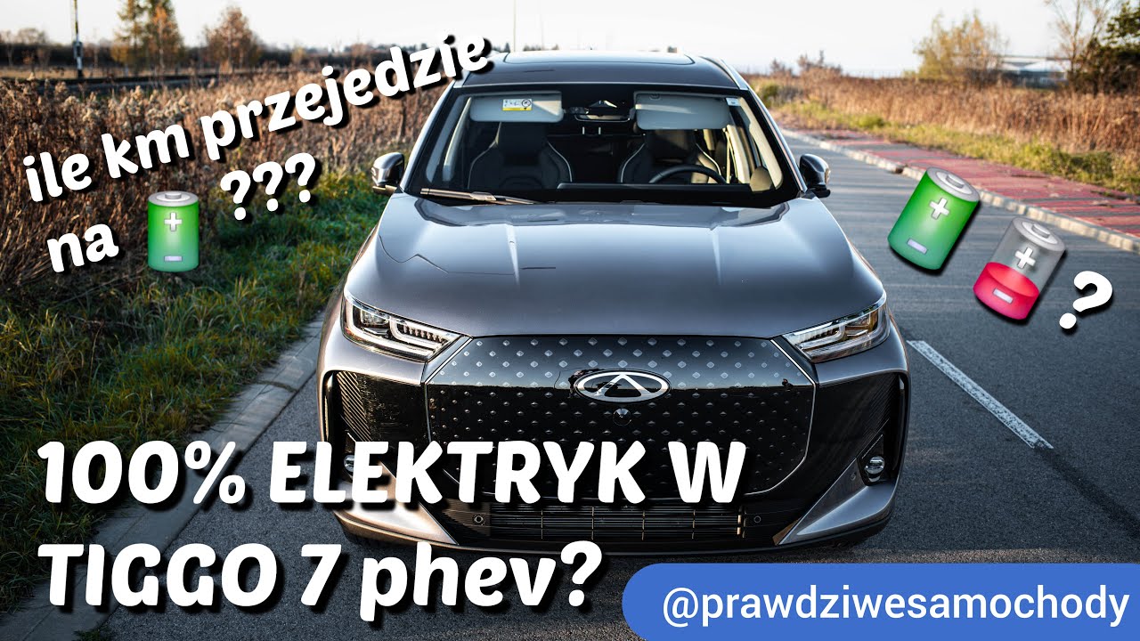 #TESTUJEMY: Chery Tiggo 7 PHEV – pełny test EV, realny zasięg @prawdziwesamochody