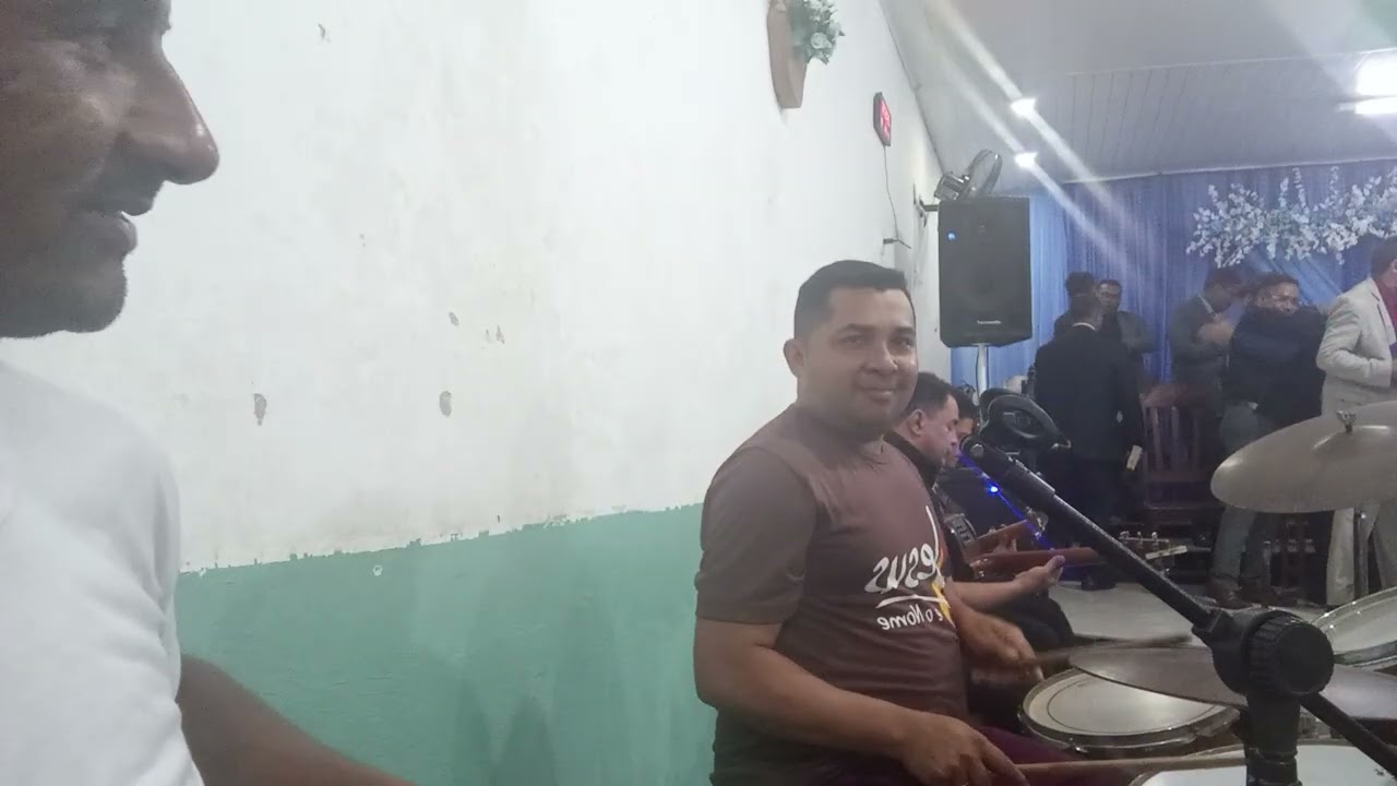 Depois do culto de novos convertidos 