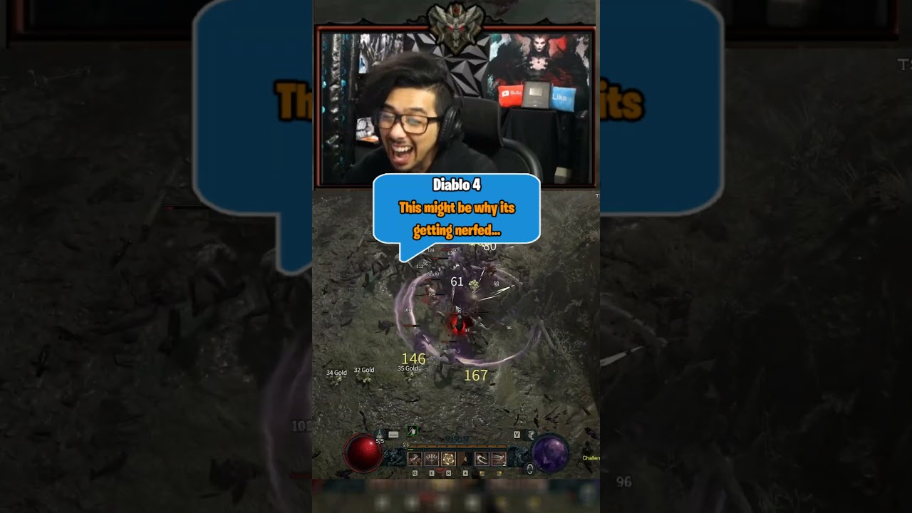 Diablo 4 Rogue Nerfed, this might be why... Diablo 4 Shorts